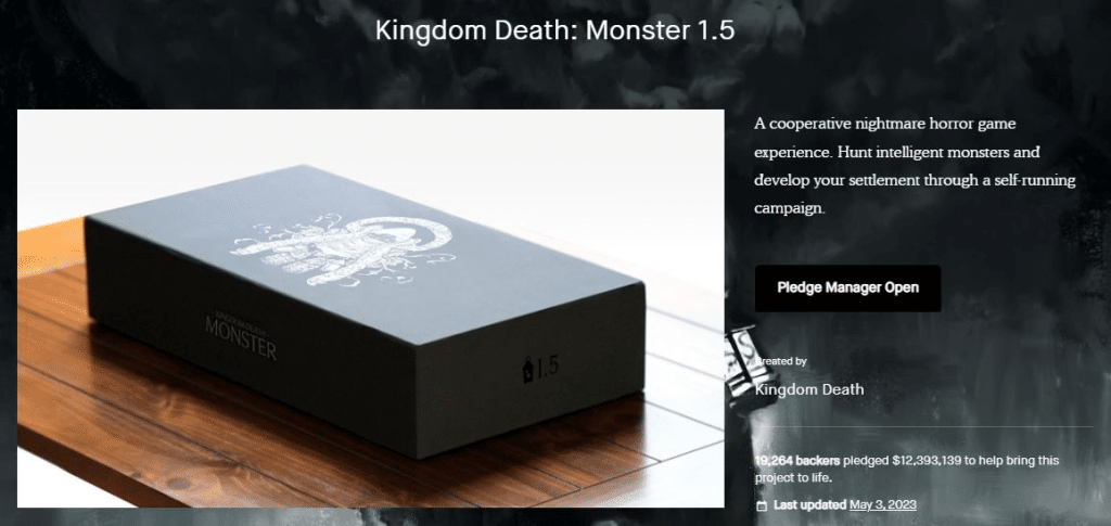 Kingdom Death: Monster 1.5 one of the best kickstarter videos
