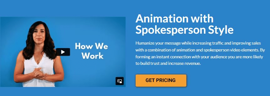 Animation video spokesperson services by Promoshin