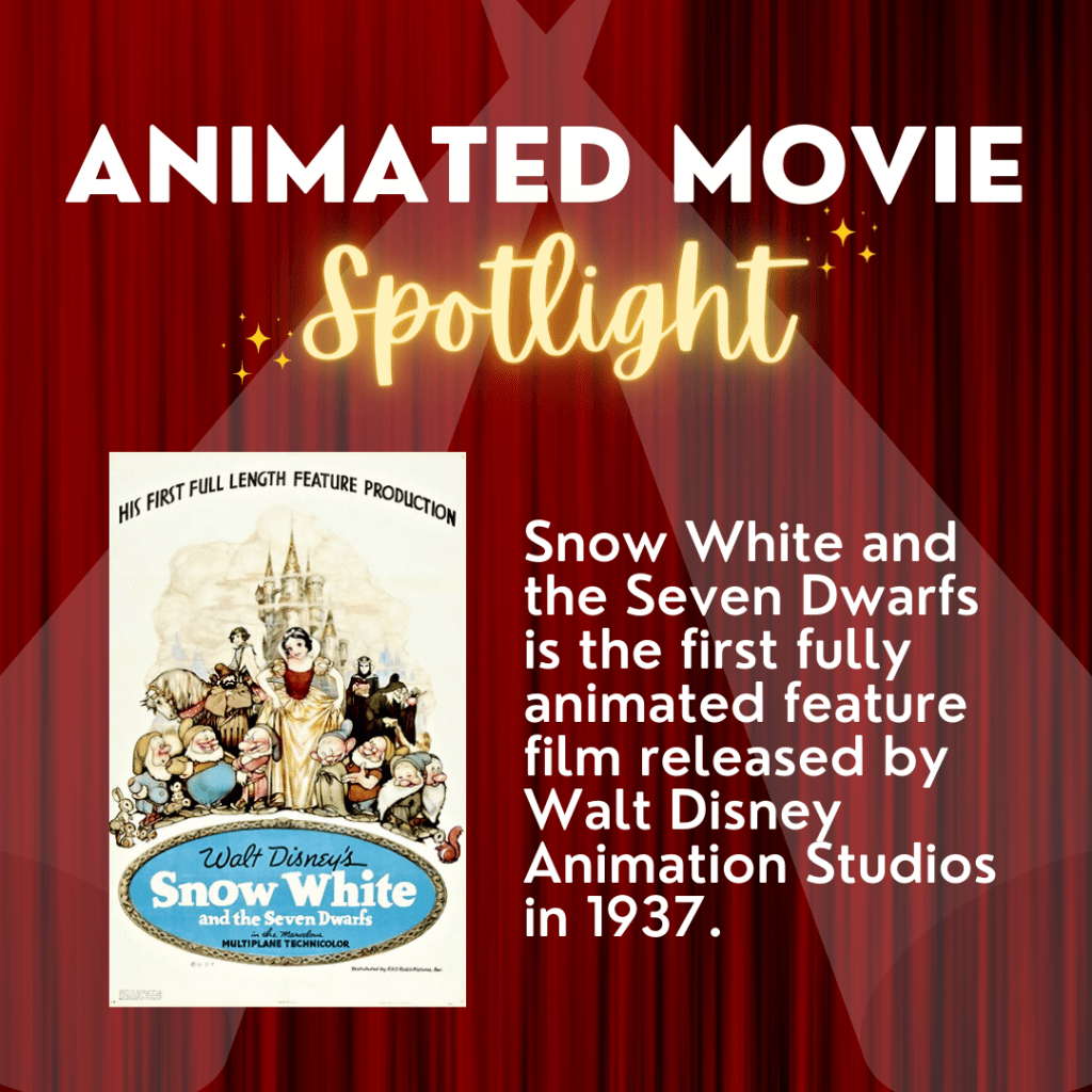 Animated Movie Spotlight-Snow White and the Seven Dwarfs