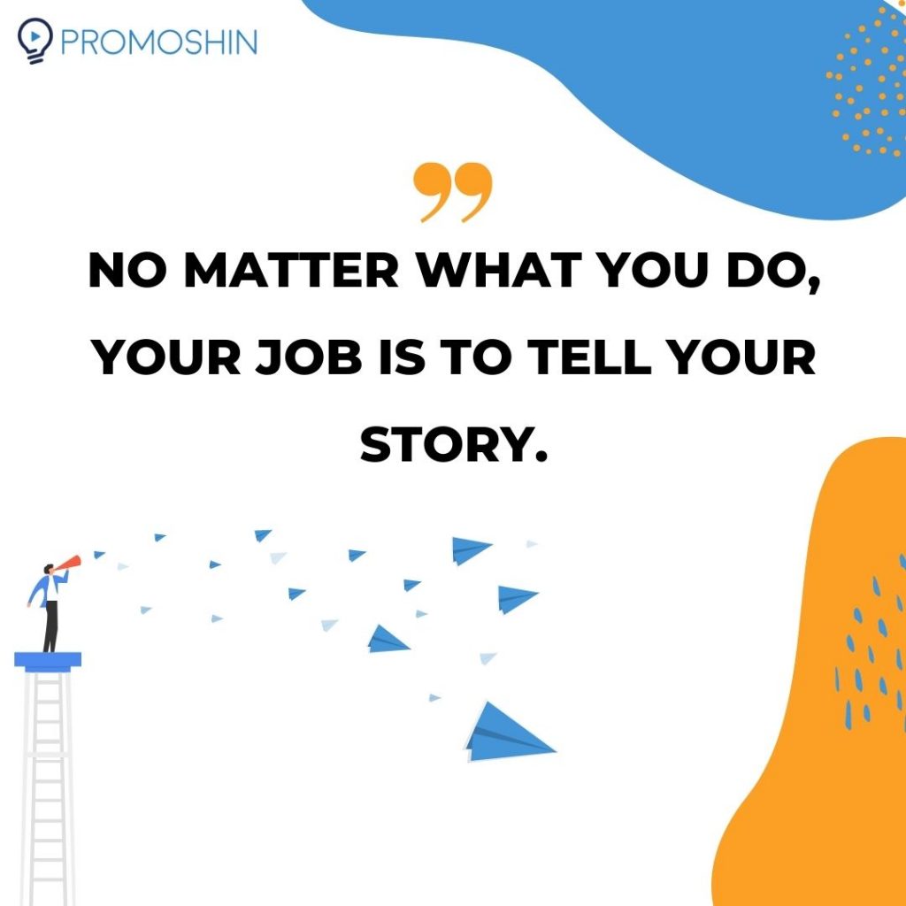 Quote about telling your story