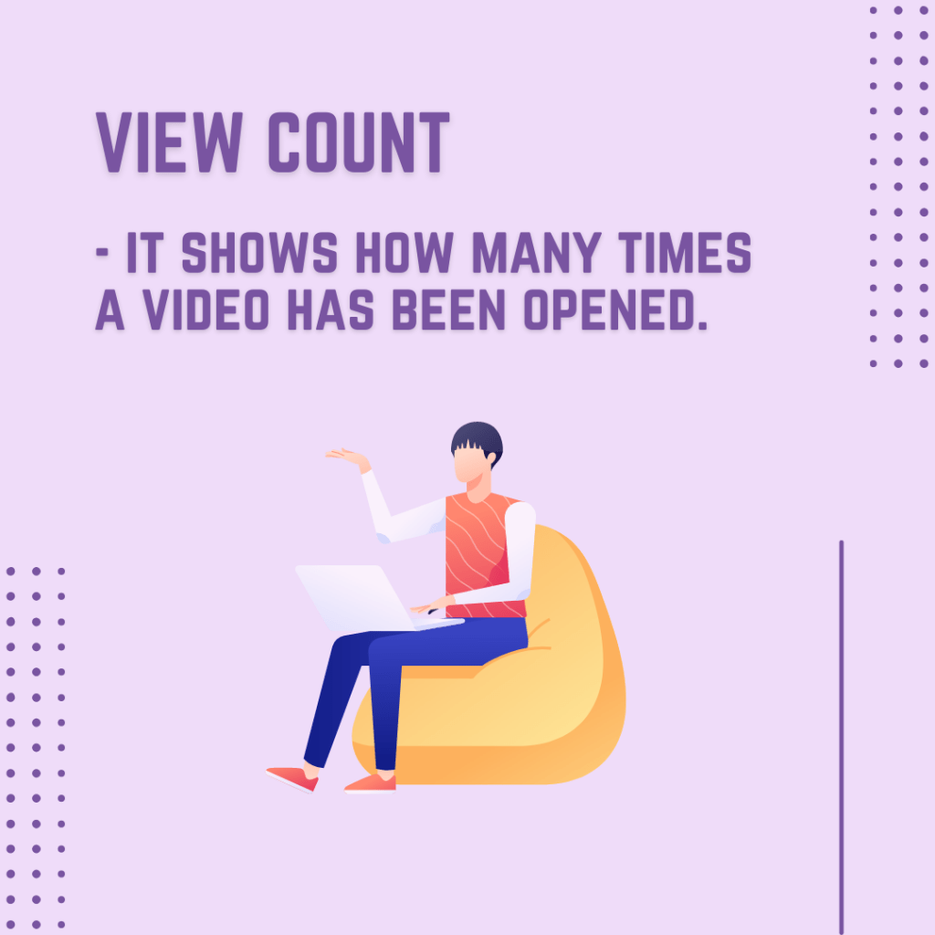 View Count Video marketing metrics