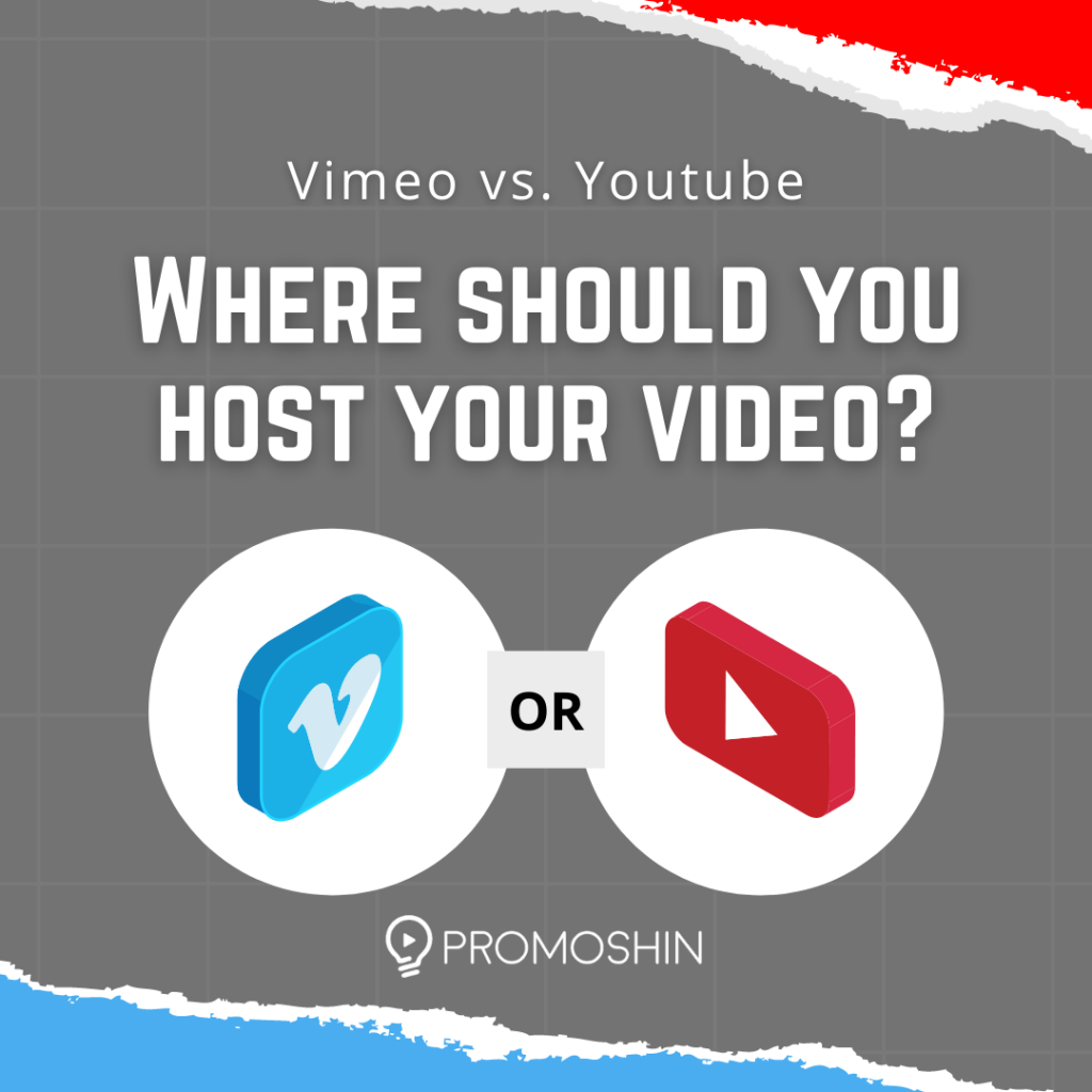 Youtube vs Vimeo - where you should host your video