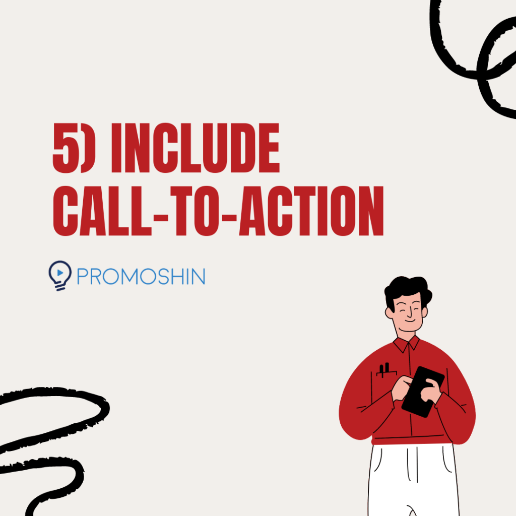 include call to action